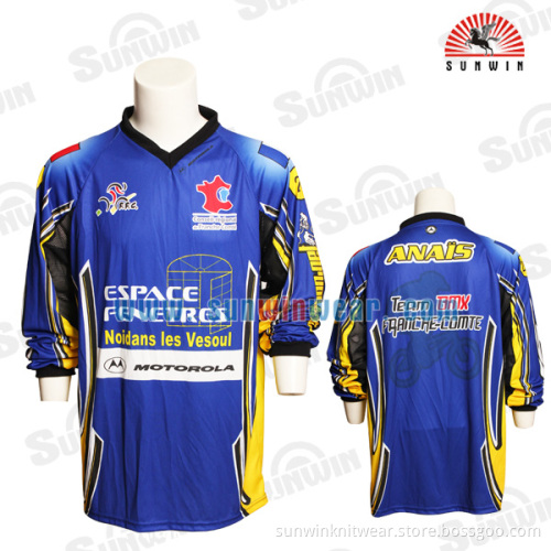 custom sublimation motocross racing wear motorcycle jersey for men